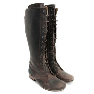 JOHN Fluevog 6 Radio KCRW Lace Up Tall Boots